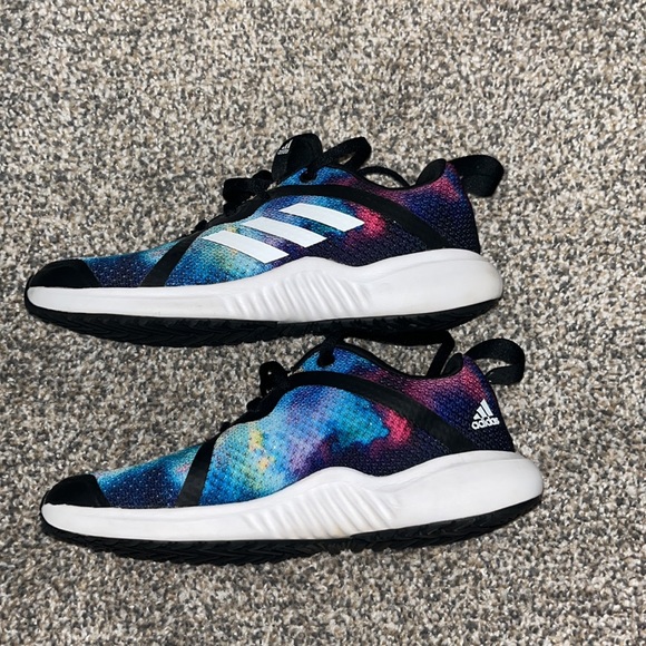 ADIDAS running shoes - girls size US 2 - Picture 3 of 3